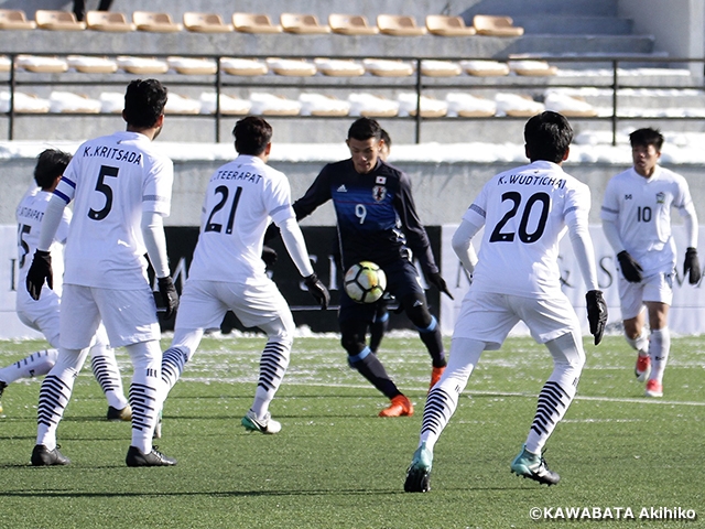 U-18 Japan National Team beat Thailand and qualify for AFC Championship with three consecutive wins – AFC U-19 Championship 2018 Qualifiers Group I (4-8 November, Mongolia)