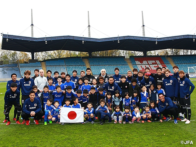 Samurai Blue ベルギー戦へ調整開始 Jfa 公益財団法人日本サッカー協会