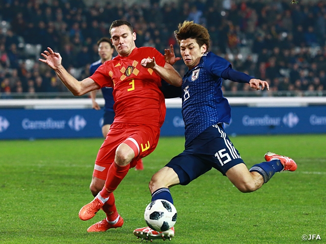 SAMURAI BLUE finish Europe trip with loss to Belgium