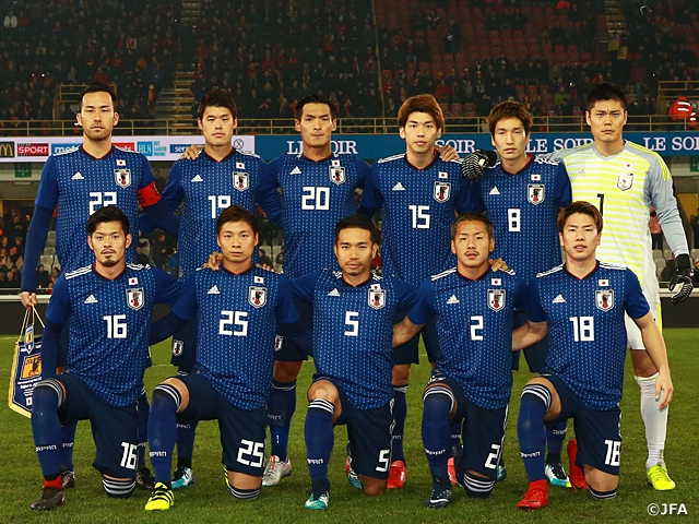 Samurai Blue ベルギー代表に初黒星で欧州遠征終了 Jfa 公益財団法人日本サッカー協会