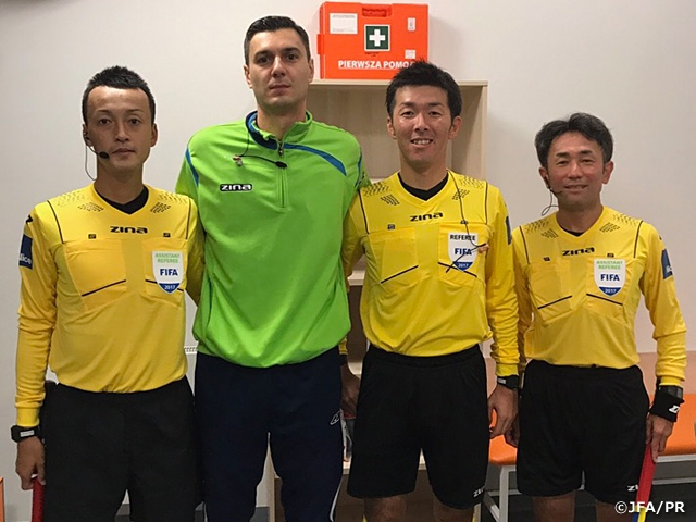 日本の審判員がポーランドリーグを担当～審判交流プログラム～