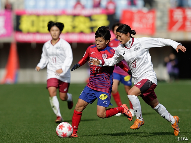 Four semi-finalists are decided after exciting games in 39th Empress's Cup All Japan Women's Football Tournament