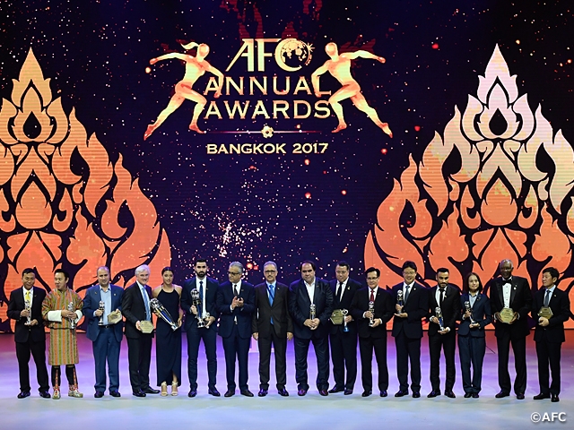 Japan wins Dream Asia and two others awards at AFC Annual Awards 2017