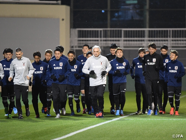 SAMURAI BLUE、E-1サッカー選手権決勝大会へ合宿開始