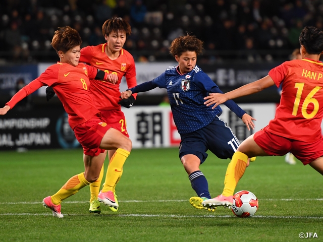 Nadeshiko Japan win close game and become only a step away from claiming their title for first time in three competitions ～EAFF E-1 Football Championship 2017 Final Japan 