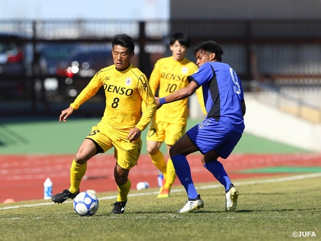 2021年激安 関東大学サッカー 大学選抜 支給練習着上下セット デンソー 