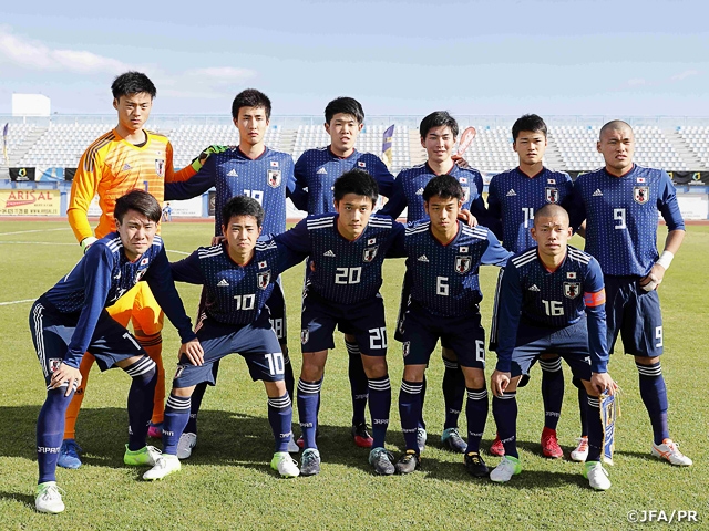 U-19 Japan National Team wins first game in U-19 International Tournament 