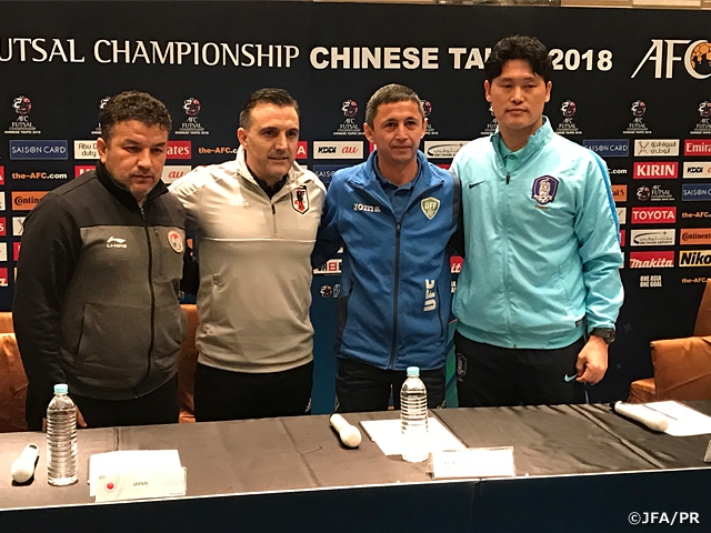 フットサル日本代表　初戦のタジキスタン戦に向けて最終調整 ～AFCフットサル選手権チャイニーズ・タイペイ2018