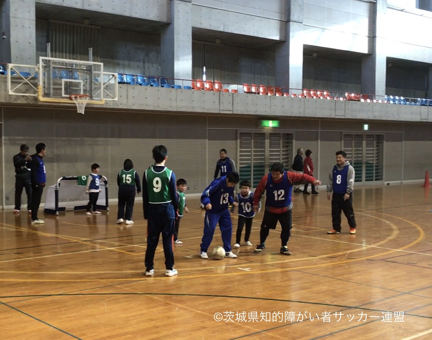 だれでもJoin♪ 茨城県知的障がい者サッカー連盟が「知的障害児・者サッカー教室」を開催