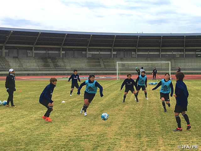 なでしこジャパン アルガルベカップに向けて ポゼッションの質をより高める Jfa 公益財団法人日本サッカー協会