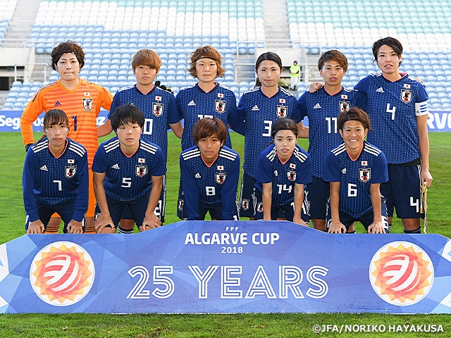 なでしこジャパン デンマーク女子代表に2 0で勝利 アルガルベカップ18 Jfa 公益財団法人日本サッカー協会