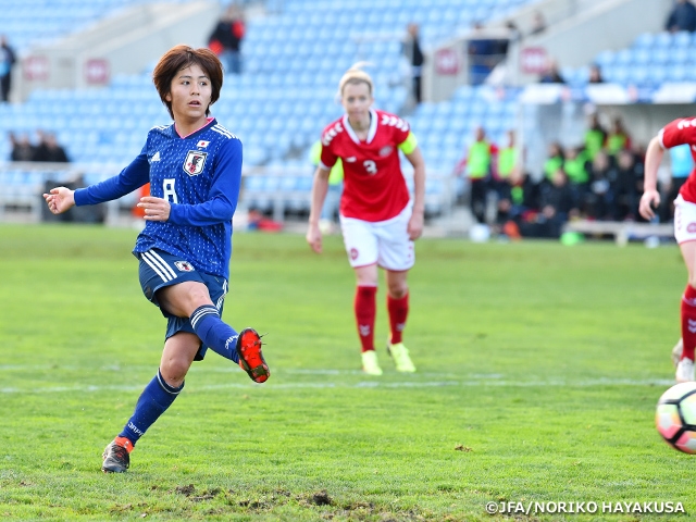 なでしこジャパン　デンマーク女子代表に2-0で勝利～アルガルベカップ2018～