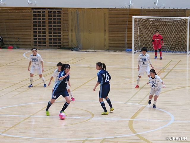 フットサル日本女子選抜　トリムカップ2018 第1戦は兵庫県選抜と対戦