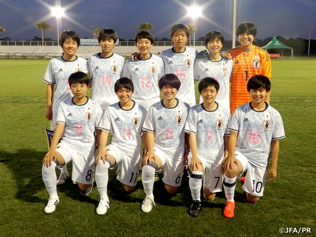 U-17日本女子代表　アメリカとの2戦目は1-4で敗れる