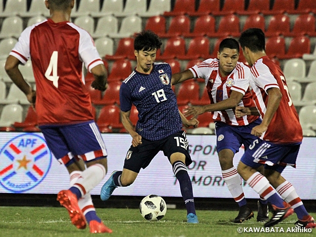 U-21 Japan National Team finishes tour with 2-1 loss to Paraguay in SPORT FOR TOMORROW South America - Japan U-21 Football Exchange Programme