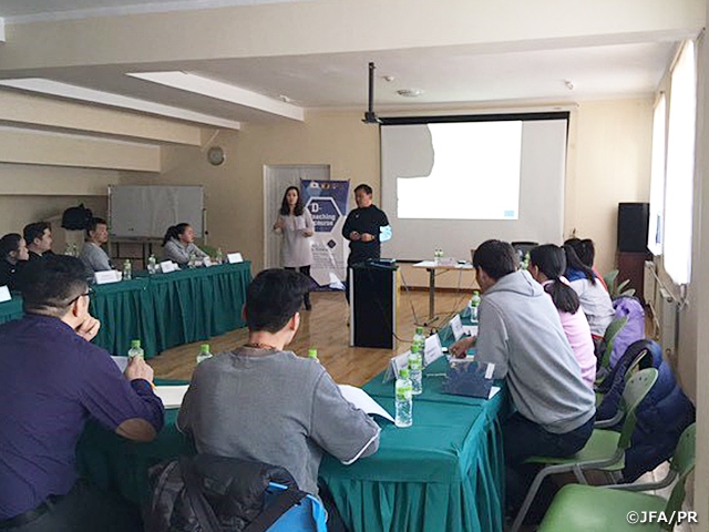 モンゴルでJFA D級コーチ養成講習会を開催
