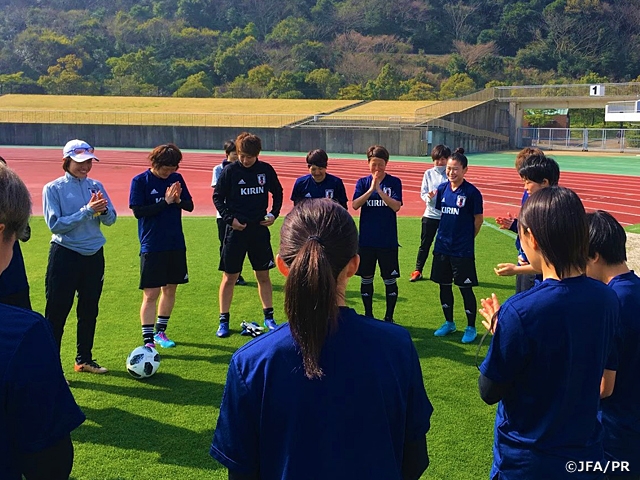 なでしこジャパン　川澄奈穂美選手が合流、約2年ぶりに代表に復帰