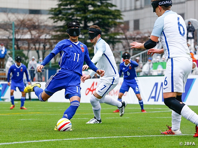 Japan finishes 5th in IBSA Blind Football World Grand Prix 2018