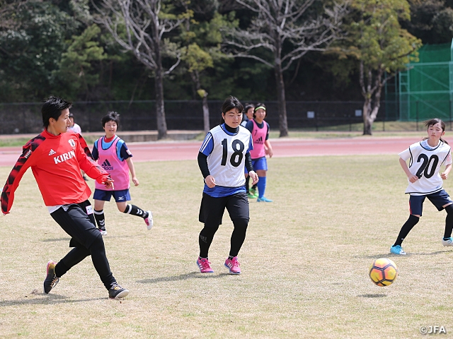 女子サッカーレガシープログラム in 長崎～3月11日(日)からさまざまなプログラムを実施～
