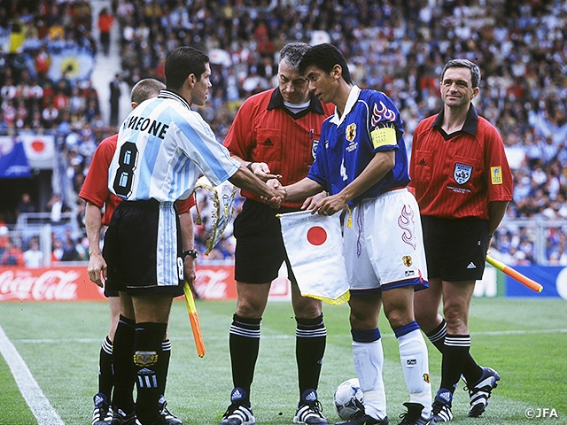 サッカー日本代表 W杯フランス 1998年-