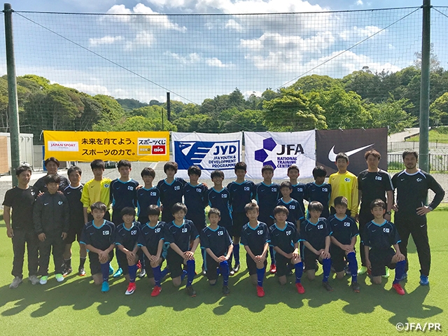 Jfaエリートプログラム U 13トレーニングキャンプ 静岡県御前崎市 全日程を終える Jfa 公益財団法人日本サッカー協会