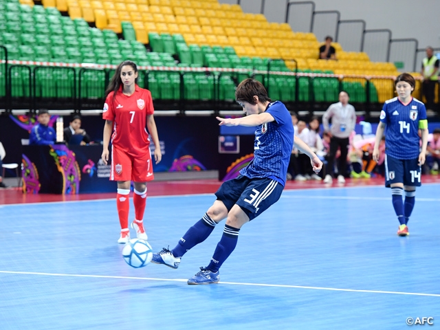 フットサル日本女子代表　快勝で決勝トーナメント進出を決める ～AFC女子フットサル選手権タイ2018～