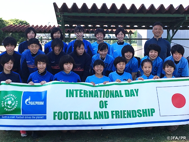 ロシア入りを前に参加記念イベント～サッカーを通じた国際青少年交流プログラム「FOOTBALL FOR FRIENDSHIP 2018」