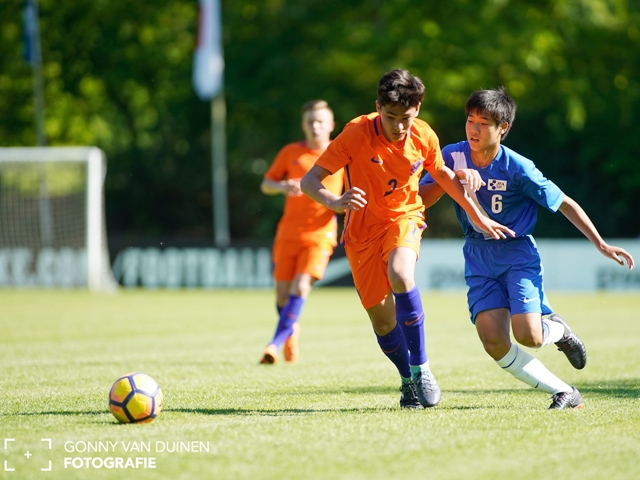 2018 JFAエリートプログラムU-14 UAE・オランダ遠征　オランダ代表との第1戦は惜敗