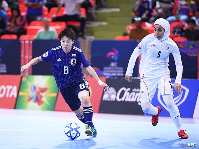 Japan Women's Futsal National Team finishes runners-up after loss against Iran in the AFC Women's Futsal Championship Thailand 2018｜Japan Football Association