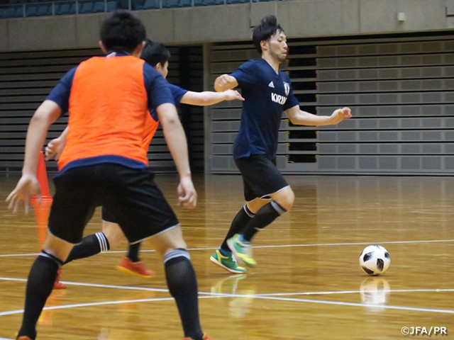 フットサル日本代表候補　静岡にてトレーニングキャンプを開始