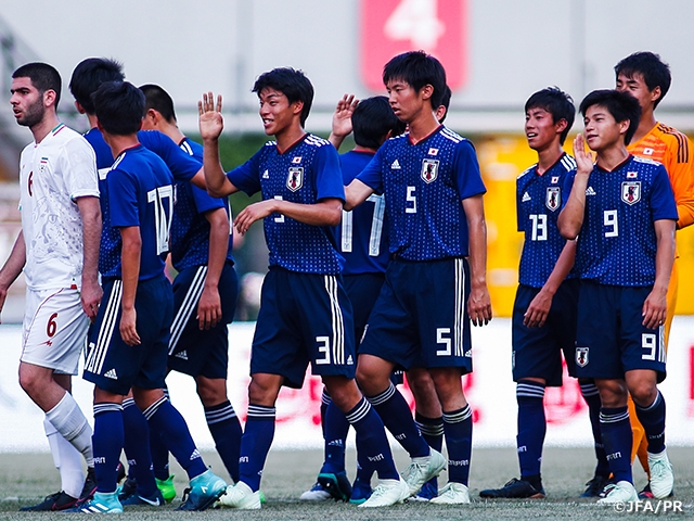U-16日本代表 CFA Jiangyin International Youth Football Tournament 初戦白星スタート