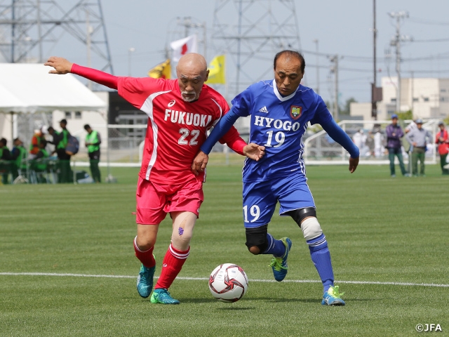 JFA 18th O-60 Japan Football Tournament opens at Soma City, Fukushima