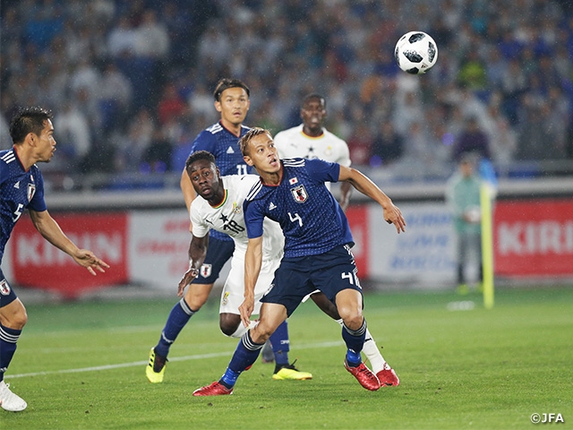 SAMURAI BLUE (Japan National Team) loses to Ghana 0-2 in KIRIN CHALLENGE CUP 2018