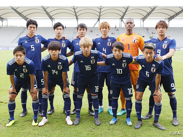 U 21 Japan National Team Draws With Canada Failing To Advance To The Semi Finals In The 46th Toulon International Tournament Japan Football Association