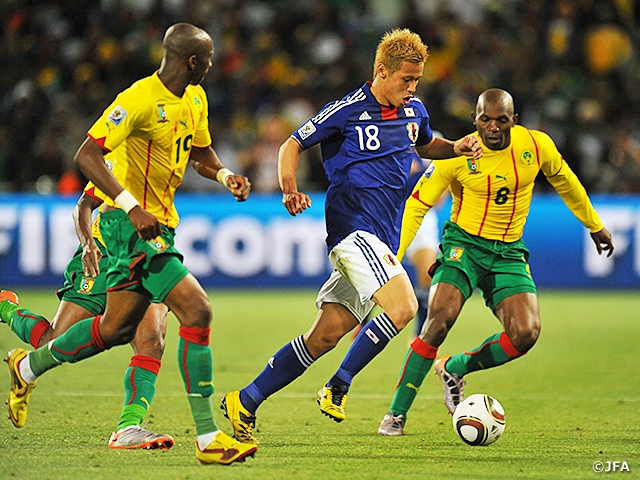 ワールドカップヒストリー 第11回 10fifaワールドカップ 南アフリカ 第1戦 Vs カメルーン Jfa 公益財団法人日本サッカー協会