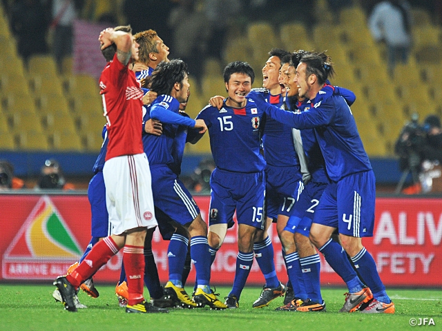 ワールドカップヒストリー 第13回 10fifaワールドカップ 南アフリカ 第3戦 Vs デンマーク Jfa 公益財団法人日本サッカー協会