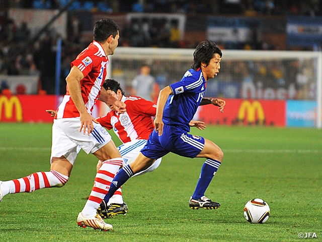 ワールドカップヒストリー 第14回 10fifaワールドカップ 南アフリカ 第4戦 Vs パラグアイ Jfa 公益財団法人日本サッカー協会