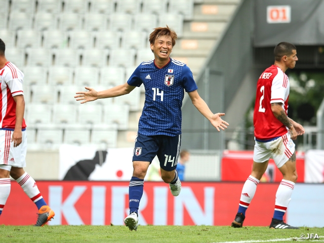 SAMURAI BLUE、パラグアイに4-2勝利で西野体制初白星 ～乾選手が2得点～