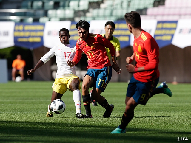Spain and Paraguay start off with a win in U-16 International Dream Cup 2018 JAPAN presented by The Asahi Shimbun