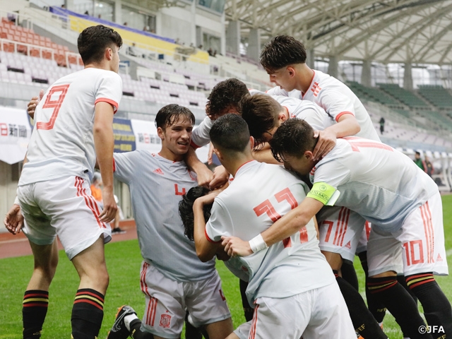 Spain edges Paraguay in penalties at the U-16 International Dream Cup 2018 JAPAN presented by The Asahi Shimbun