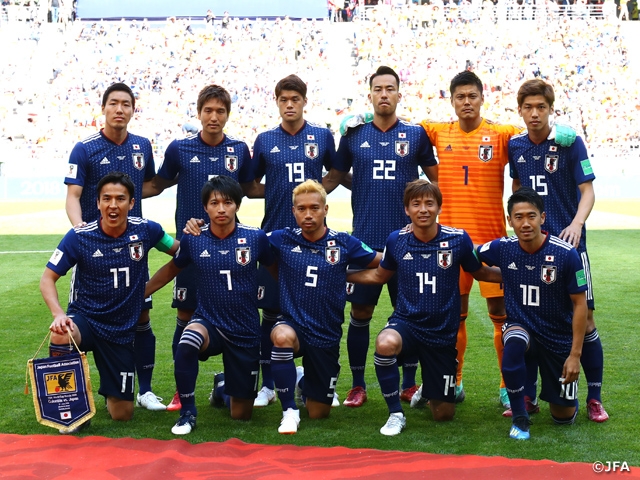 Samurai Blue 香川選手と大迫選手の得点でコロンビアに勝利 18fifaワールドカップロシア Jfa 公益財団法人日本サッカー協会