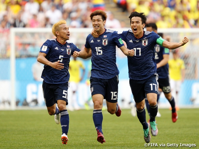 SAMURAI BLUE、香川選手と大迫選手の得点でコロンビアに勝利～2018FIFAワールドカップロシア～