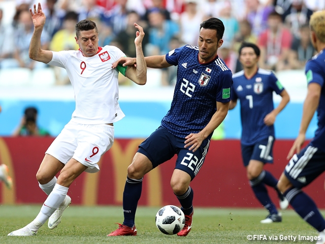 Japan loses to Poland 0-1, but with Colombia beating Senegal, Japan advances to the round of 16 with an advantage over Senegal in the fair play points!