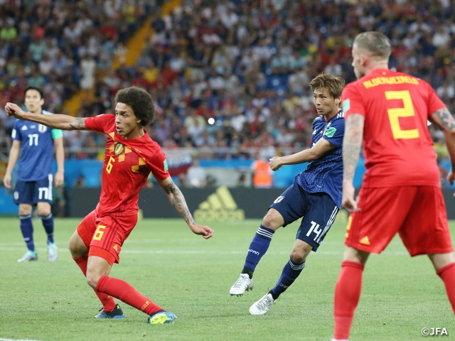 SAMURAI BLUE (Japan National Team) comes short from advancing to the quarterfinals after suffering heart-breaking loss to Belgium 