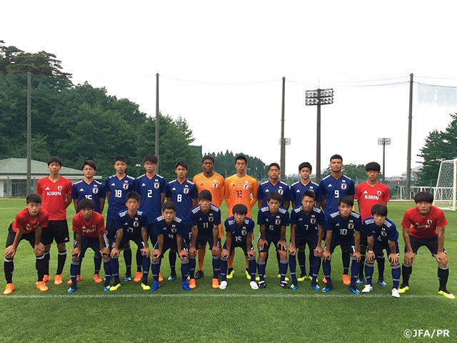 U-17日本代表 第22回国際ユースサッカー in 新潟に向けて活動開始！