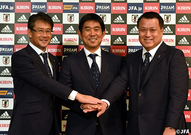 MORIYASU Hajime named as the Head Coach of SAMURAI BLUE (Japan National Team)