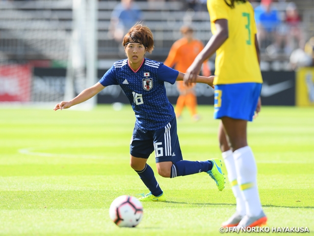 Nadeshiko Japan (Japan Women's National Team) loses consecutive matches at the 2018 Tournament of Nations with a 1-2 loss to Brazil