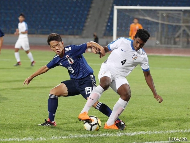 U-16 Japan National Team earns second straight victory with win over India at the 5th WAFF U-16 Championship 2018