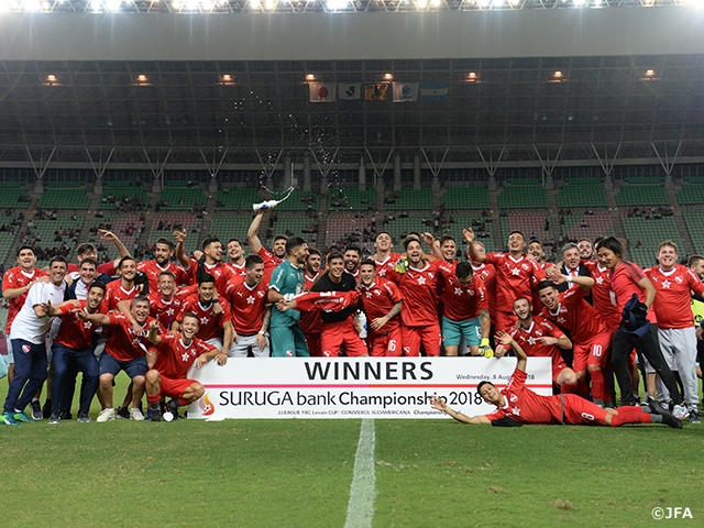 Independiente sustains one goal lead to defeat Cereso Osaka to win 18th international title at Suruga Bank Championship 2018 OSAKA / C.A. Independiente defiende su ventaja de un gol contra el Cerezo Osaka y gana su 18 título internacional, la -Suruga Bank Championship 2018 OSAKA-