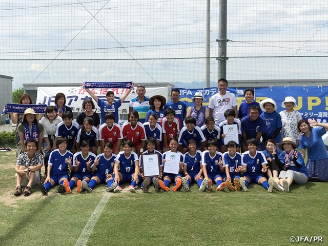 JFAアカデミー福島女子　日本クラブユース女子サッカー大会U-18優勝